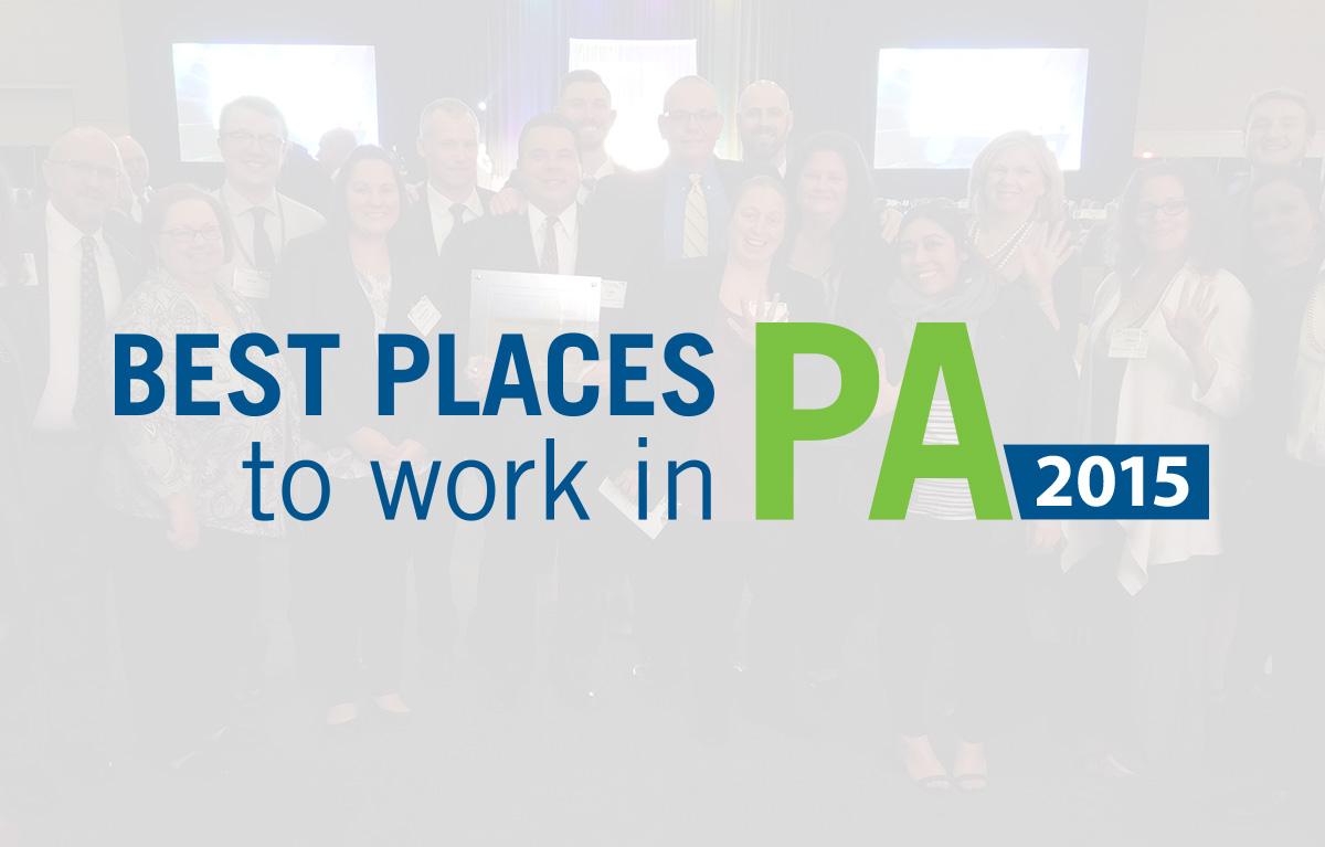 Ritter Is Named One of the Best Places to Work in PA for 2015