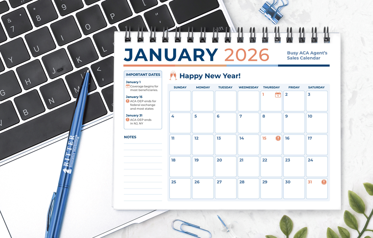 Stay Organized with the Busy Insurance Agent’s ACA Sales Calendar
