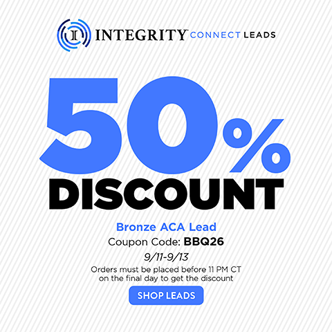 IntegrityCONNECT Bronze ACA Leads Promo!