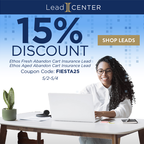 Ethos Fresh and Aged Abandon Cart Insurance Leads Promotion!
