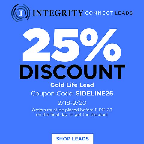 IntegrityCONNECT Gold Life Leads Promo!