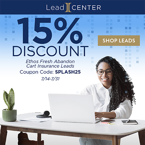 Ethos Fresh Abandon Cart Insurance Leads Promo!