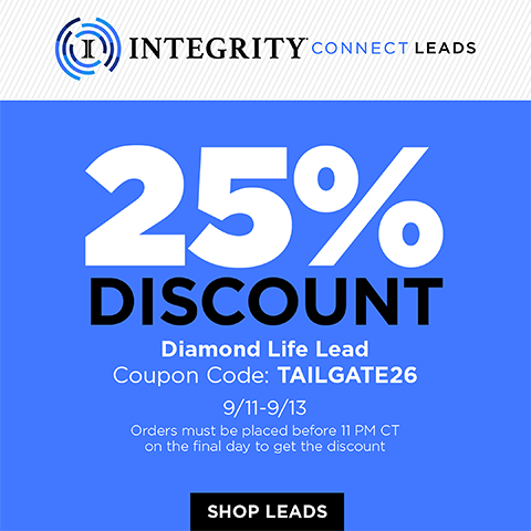 IntegrityCONNECT Diamond Life Leads Promo!